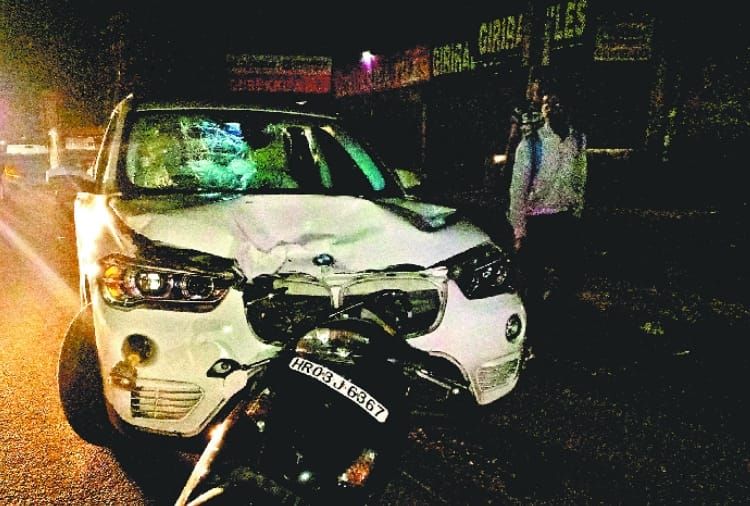 BMW driver collided with scooter in Zirakpur