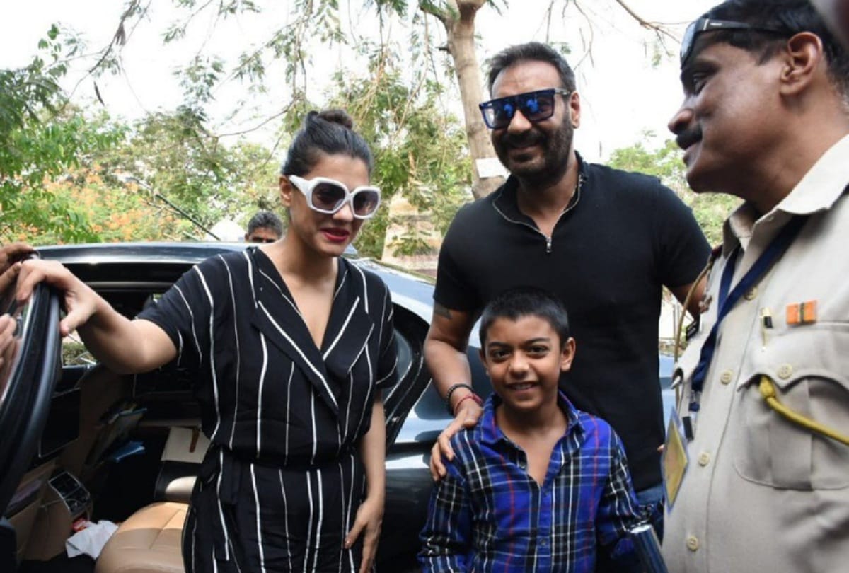 Ajay Devgn son Yug Devgn get mobbed when visited Ajmer Sharif Dargah
