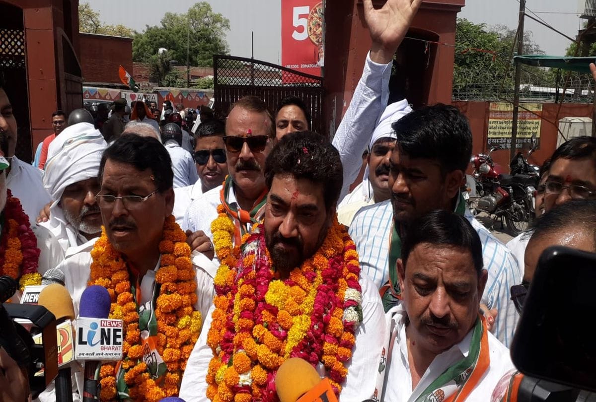 agra north assembly by elections nomination file by bjp congress and sp candidate