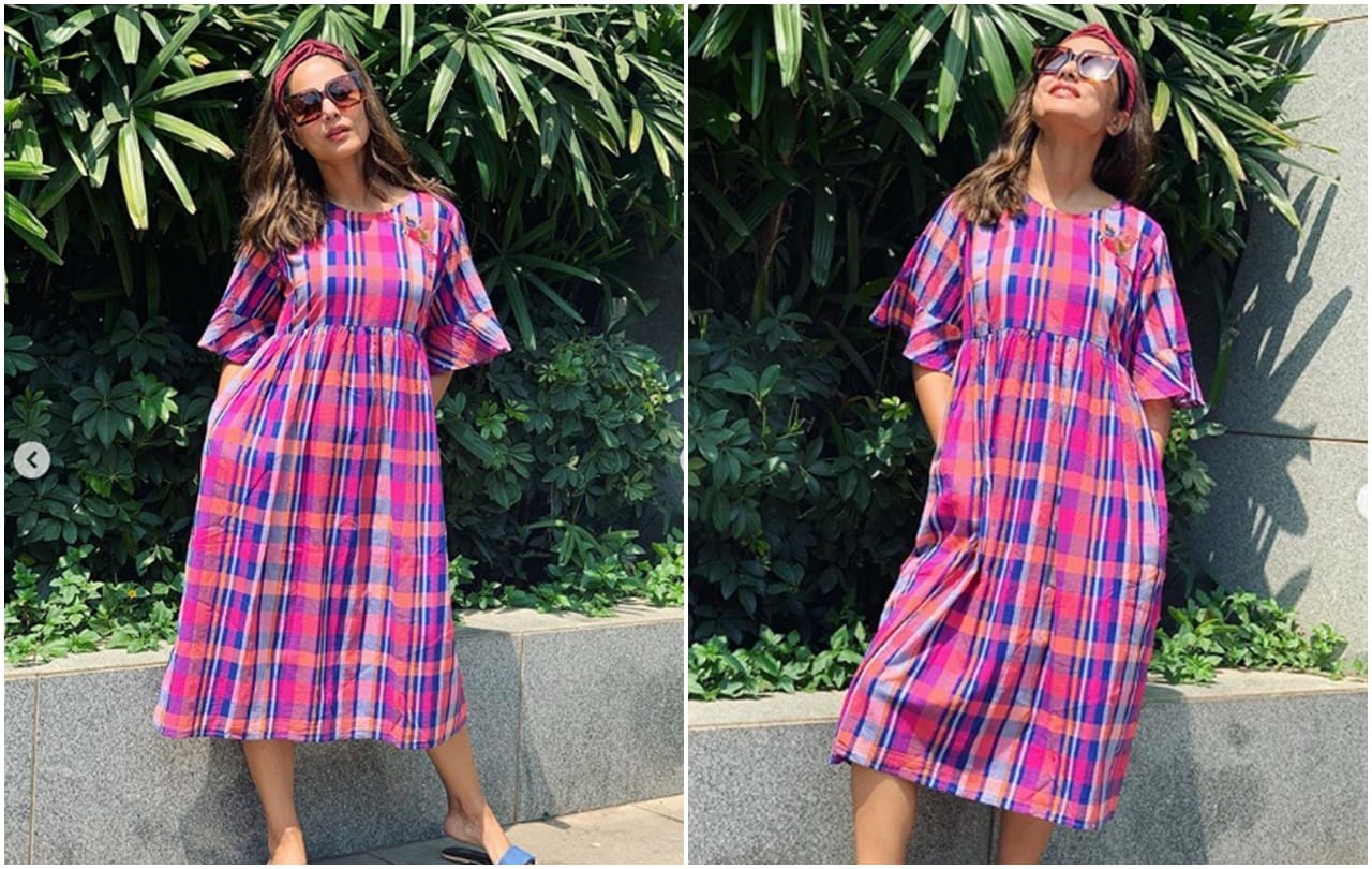 Hina Khan Shares her summer look Pictures users asked are you pregnant