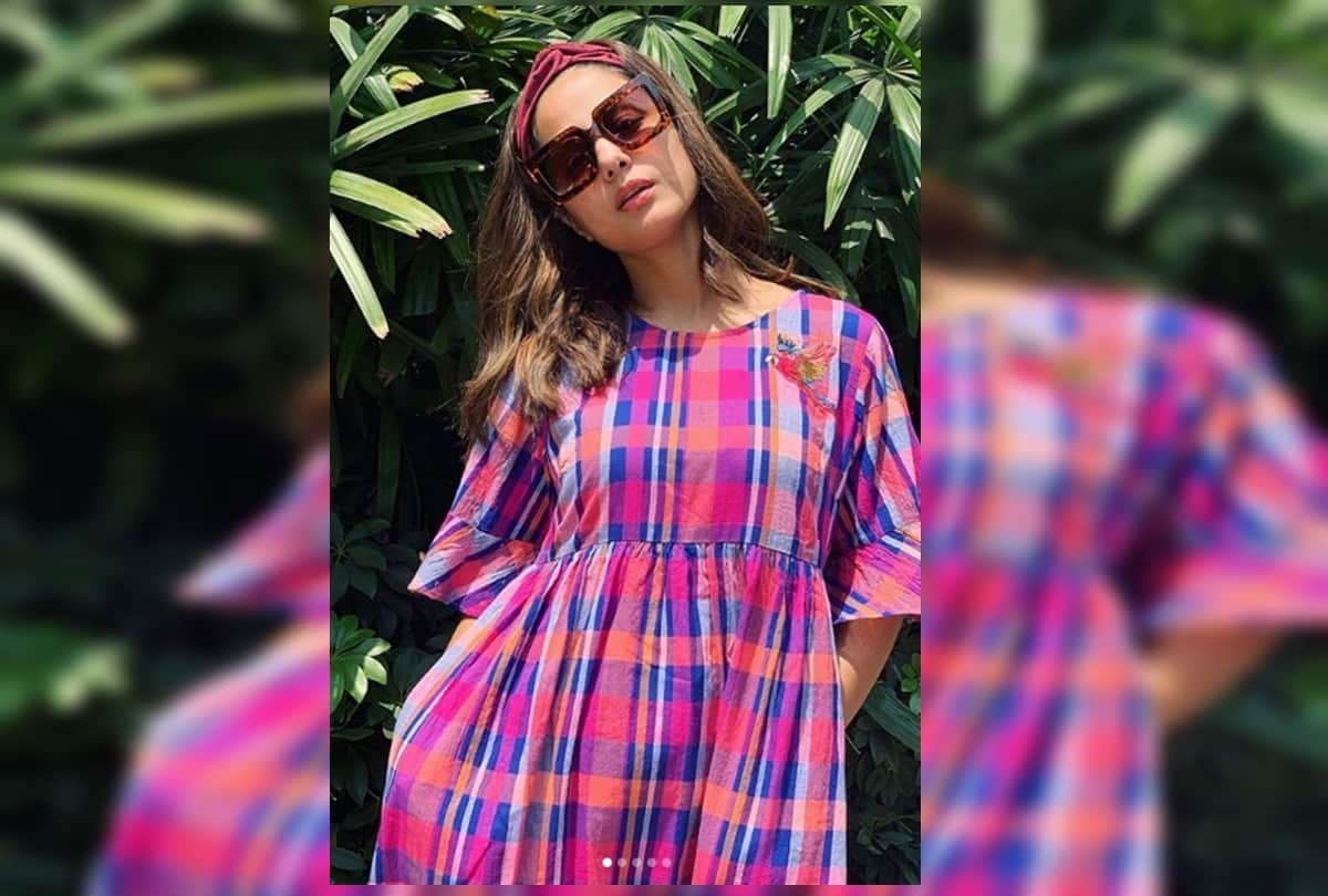 Hina Khan Shares her summer look Pictures users asked are you pregnant