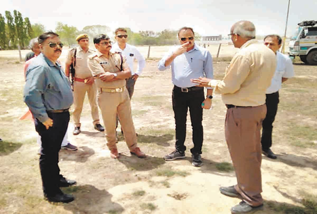 ib saw the meeting place of pm in kaushambi