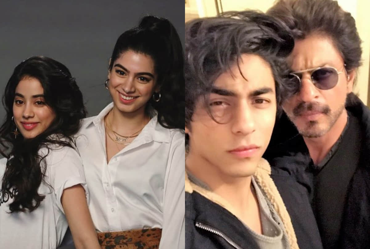 sridevi daughter khushi kapoor reject shahrukh son aryan khan and make her debut with Ahaan Panday