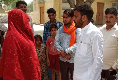 Female assault by man because she gave vote to bjp