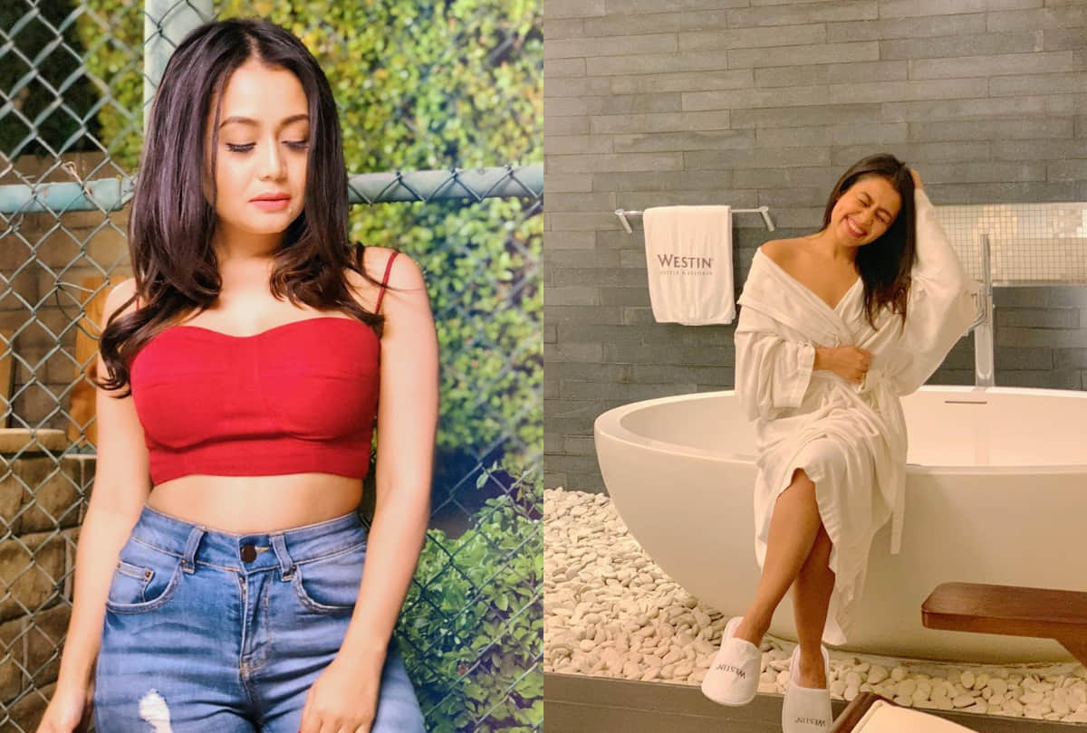 Neha kakkar 5 Viral Videos on instagram Facebook Tik Tok before Indian Idol 11 Kiss controversy