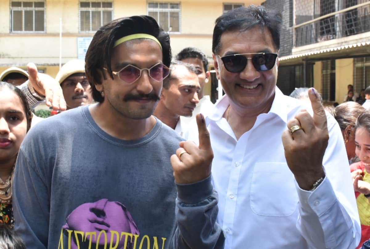 lok sabha election 2019 ranbir singh and salman khan casts vote