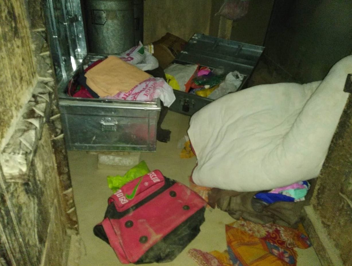 Cash from millions of cash, jewelery stolen from home