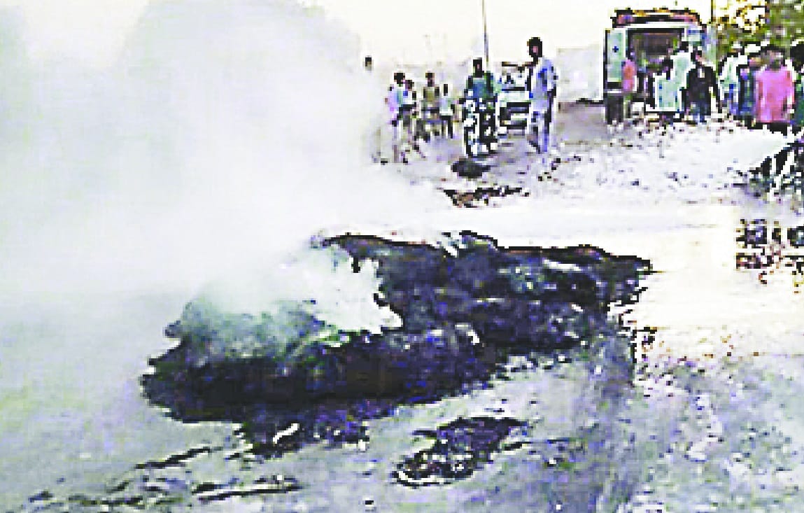 70 gante baad bujhi maaruti paper mill me bhadki aag