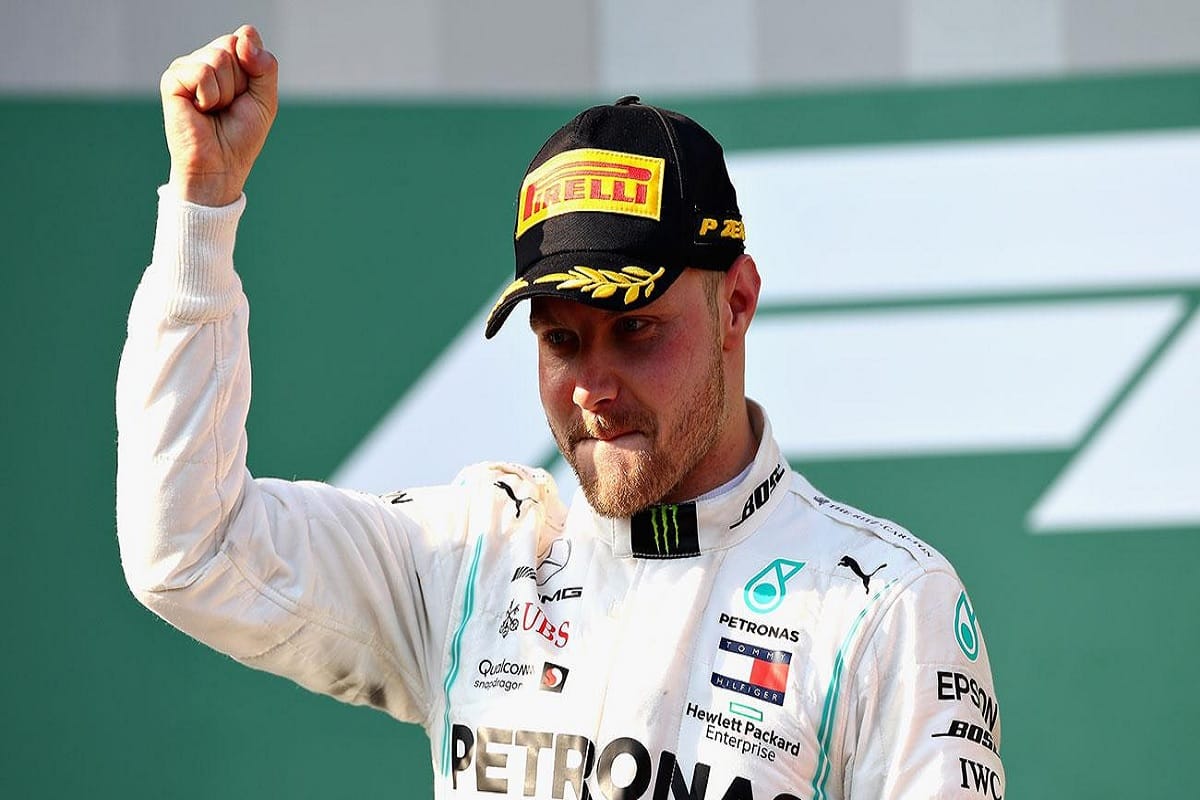 Valtteri Bottas wins grand prix formula one race