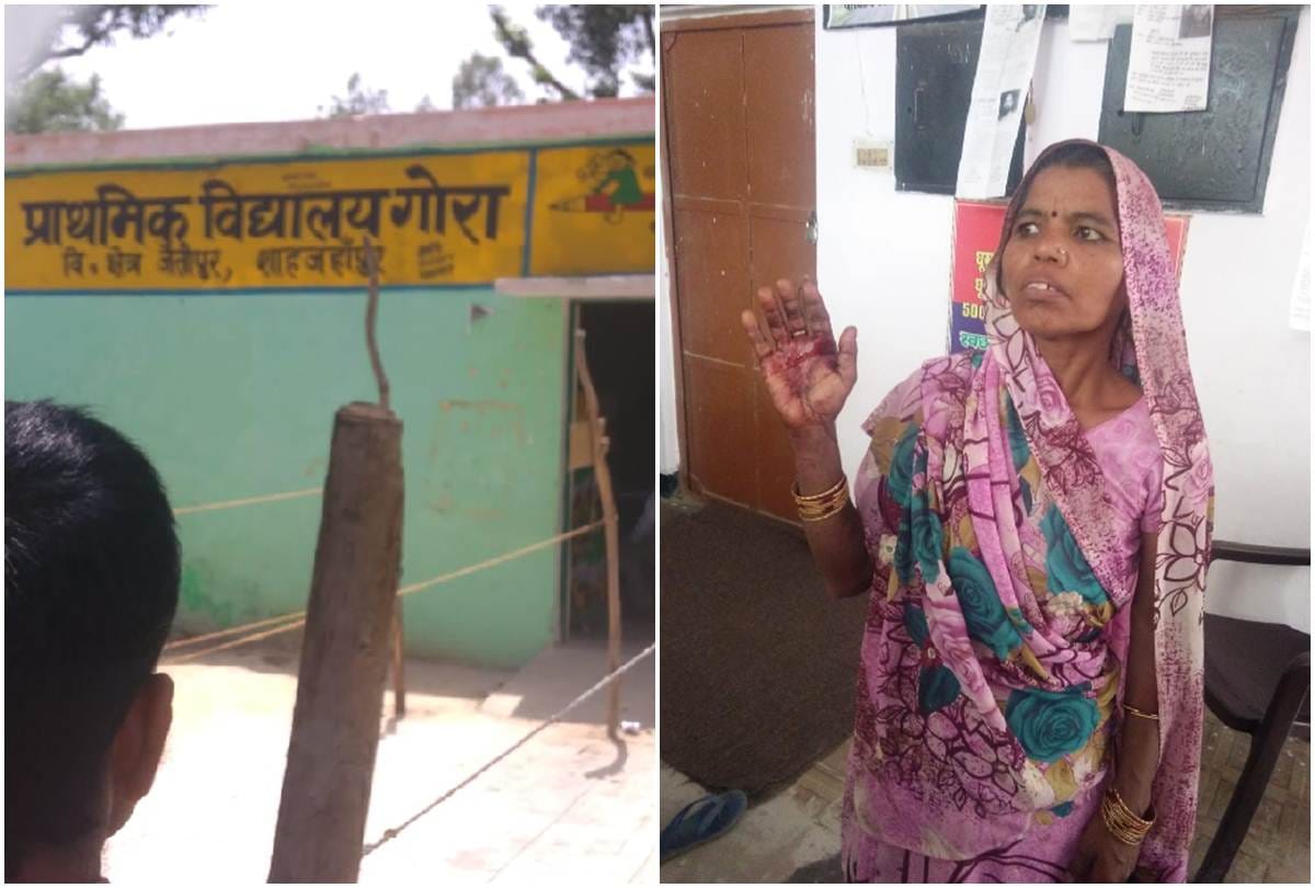 lok sabha elections 2019 Firing outside of polling station in shahjahanpur three injured