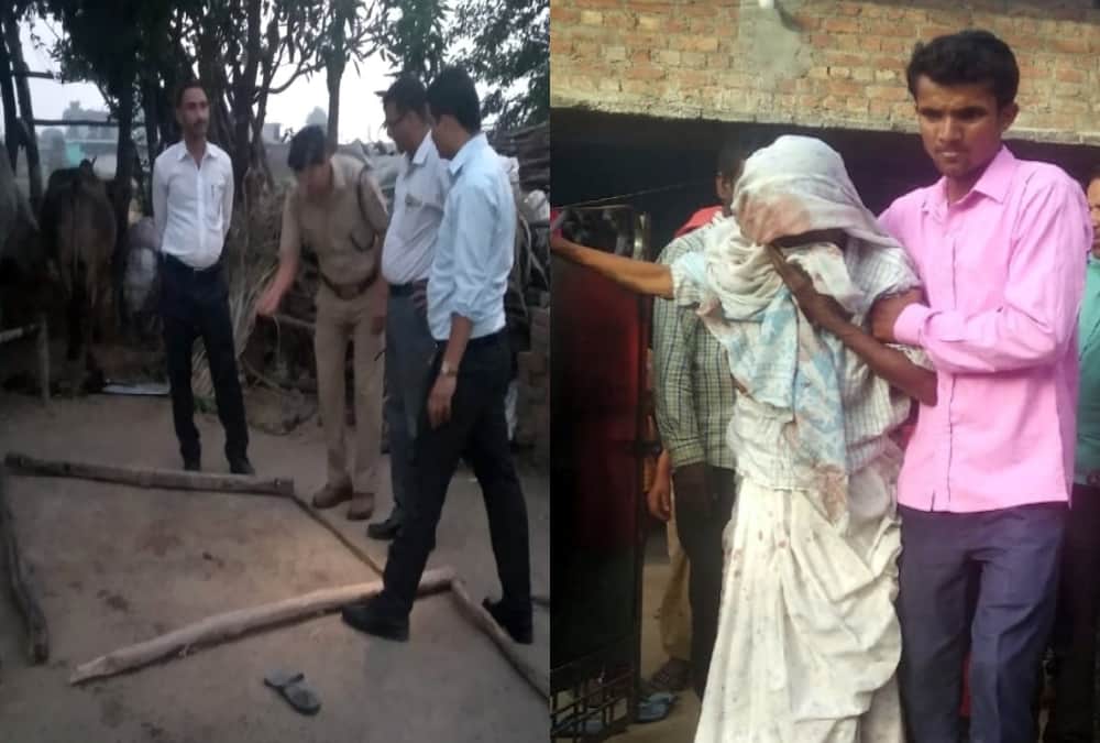 Blast in suspicious thing throw by Crows in haridwar women death