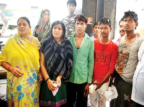 Attacking the BJP for voting
