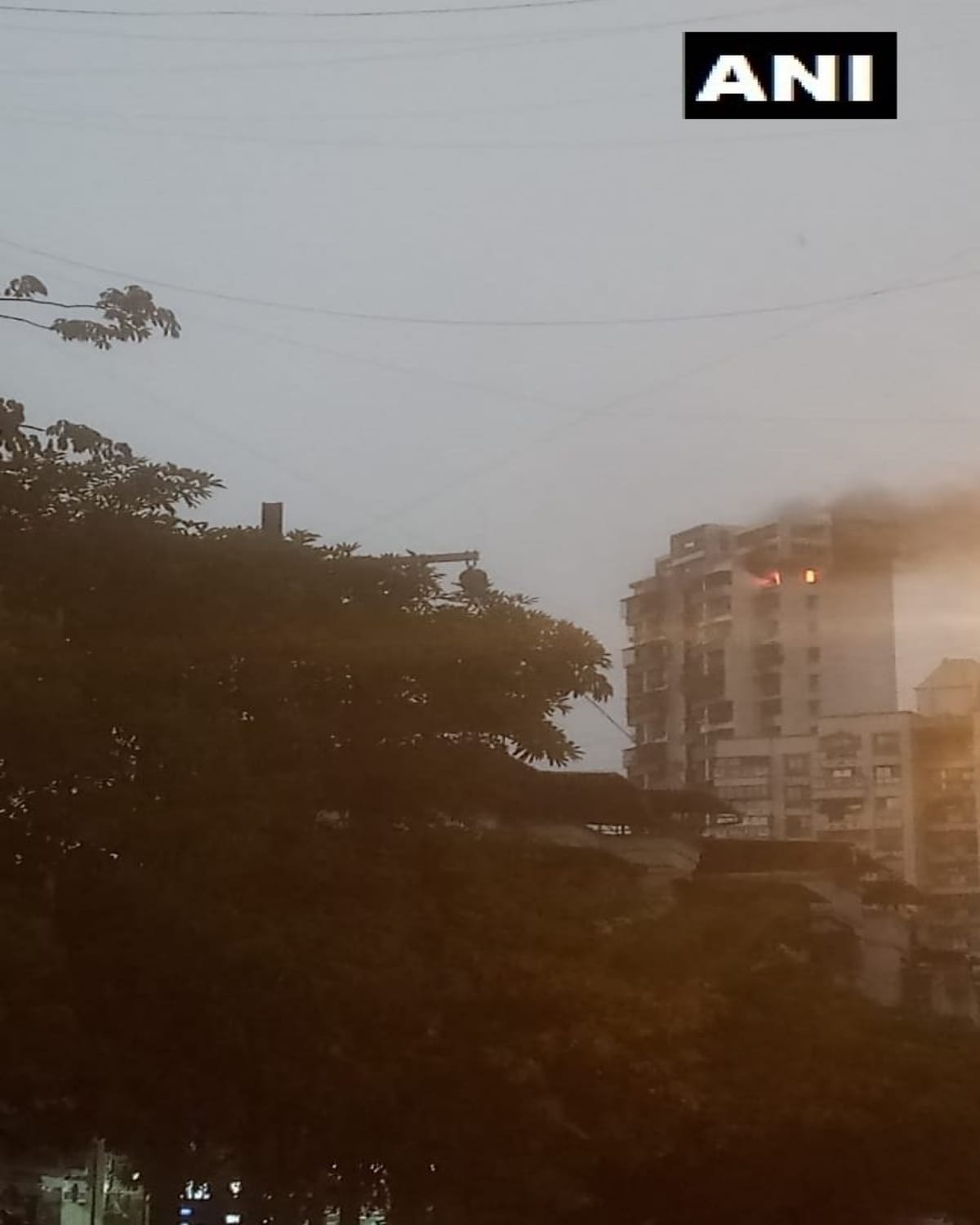 Maharashtra: A fire breaks out in a building in sector-19 of Airoli sector of Navi Mumbai