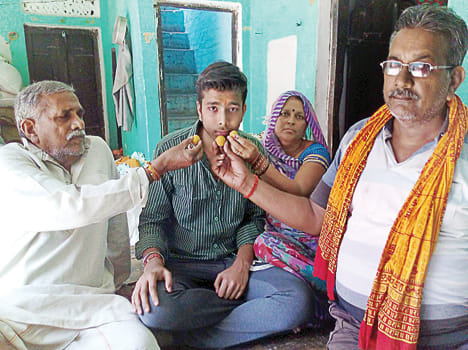 Sunny got 95.4 percent marks in JEE result