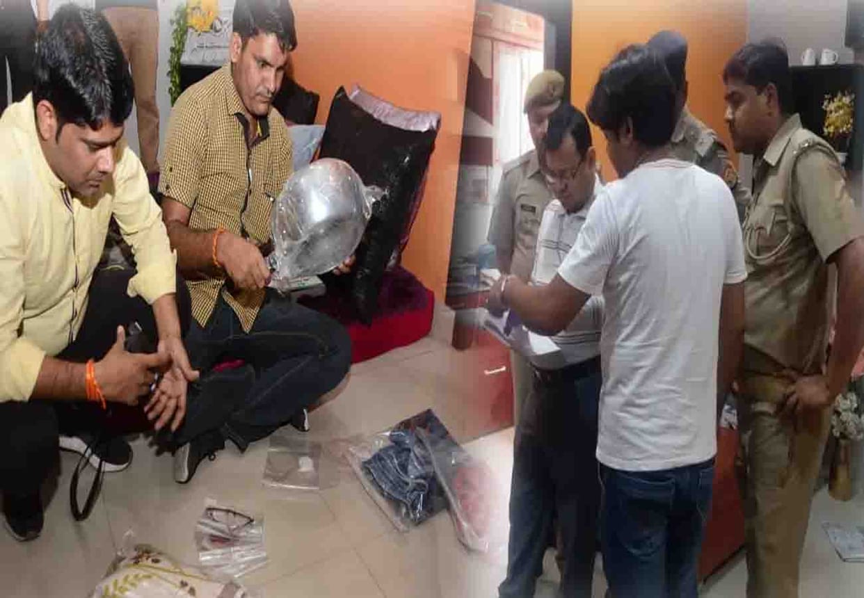 woman murdered hitting with a pressure cooker on head in kanpur