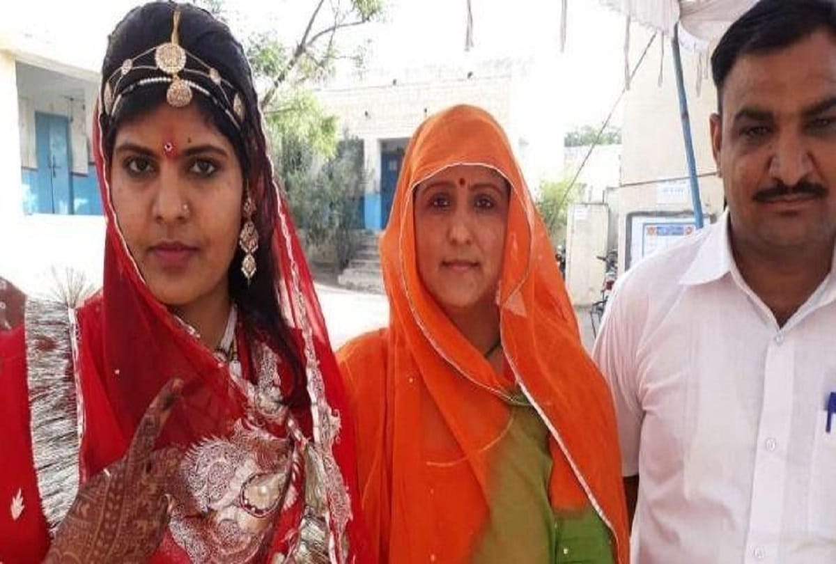 bride Give their vote before goes to her in-laws home