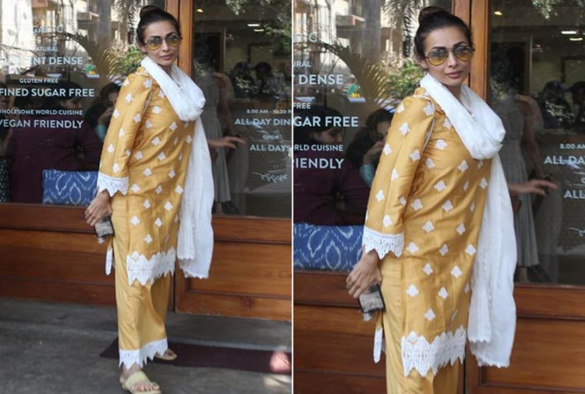malaika arora old fan and click picture after yoga session