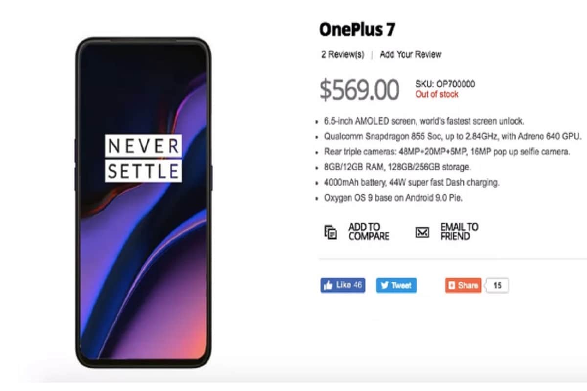 OnePlus gives full page ad in indian newspaper of OnePlus 7 Pro, you can in a new oneplus phone
