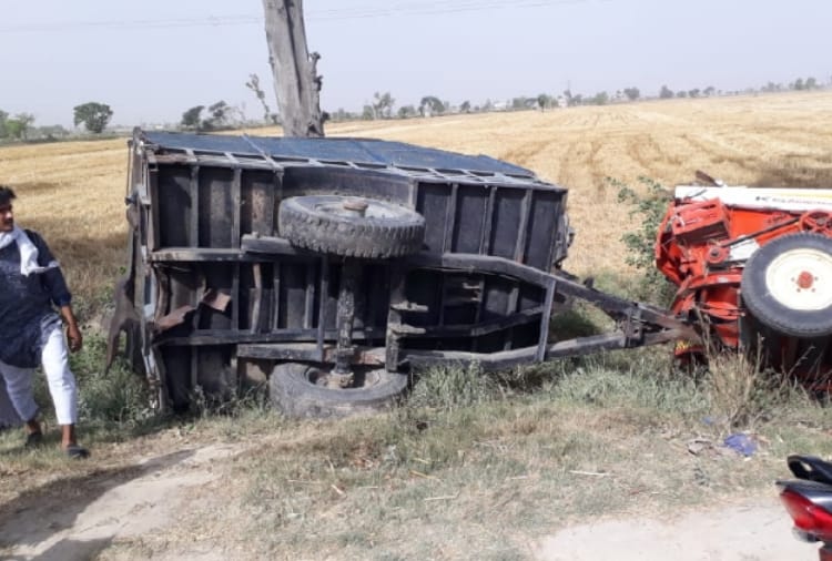 Four people killed in road accident in Firozpur of punjab
