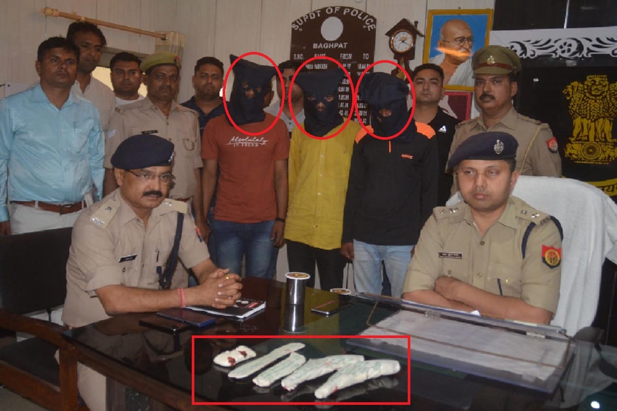 Three crooks arrested after encounter in Baghpat at Uttar Pradesh