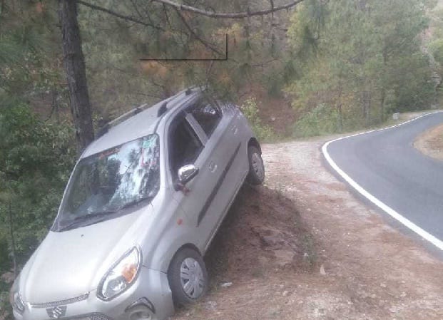 Unlikely car down the road,