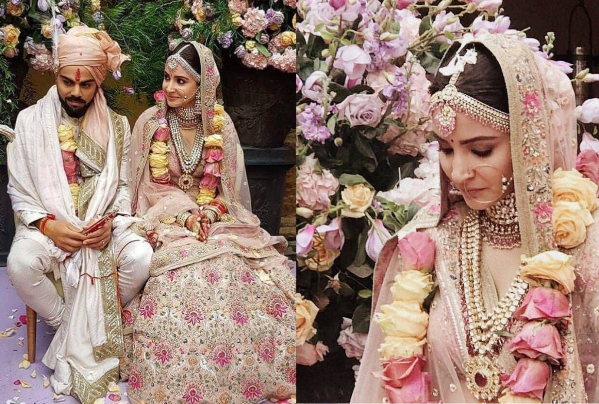 Virat Kohli Anushka Sharma wedding anniversary net worth love story wedding cost