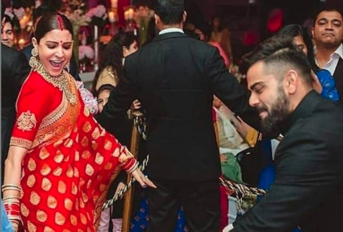 virat kohli celebrate anushka sharma 31st birtday video viral