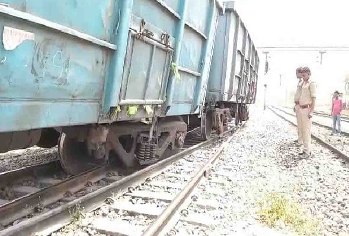 freight train derailment in kanpur