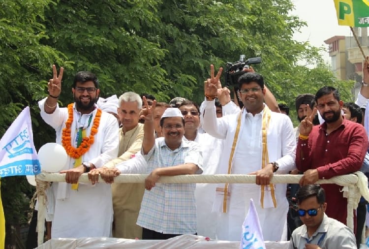 Lok sabha election 2019, Arvind Kejriwal's road show in Panipat, targets on PM Narendra Modi
