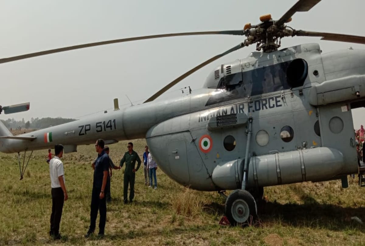 Lok sabha election 2019 helicopter going for PM security emergency landing