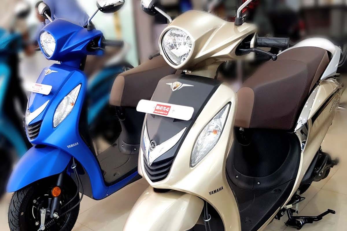 Pay Rs 4444 and take home Yamaha Fascino scooter