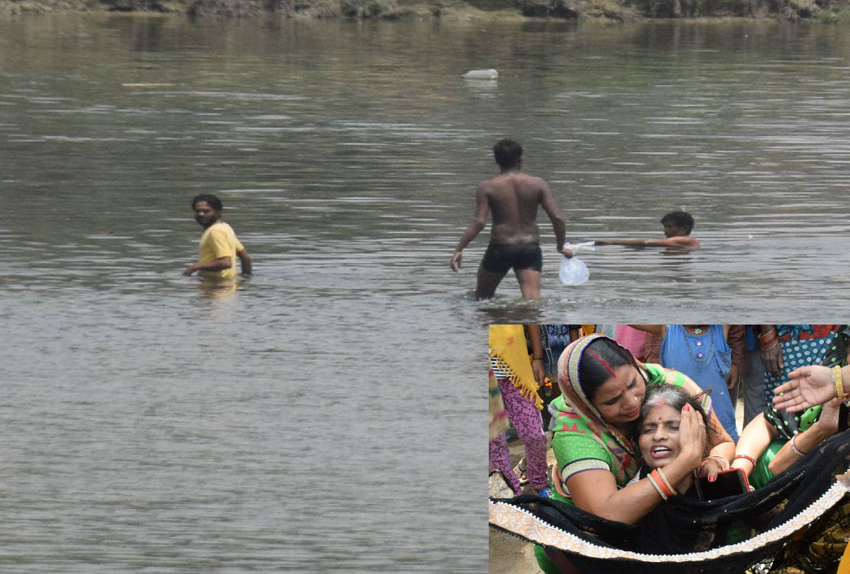10th class student down in yamuna river family seacrh