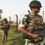 सीमा पर तैनात सीमा सुरक्षा बल के जवान