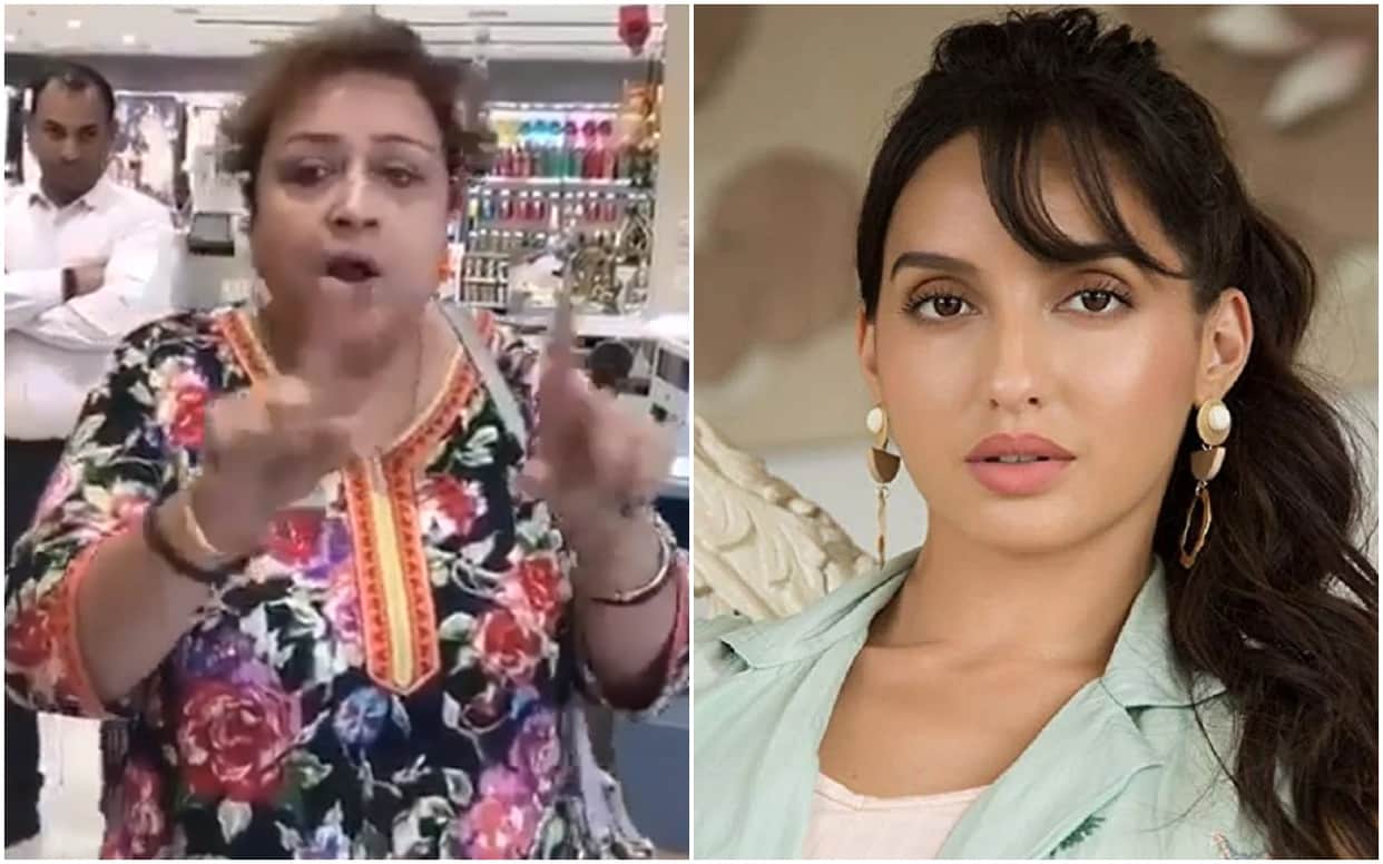 Aunty Telling Girls Deserve Rape Nora Fatehi Trolled For Correcting Her English