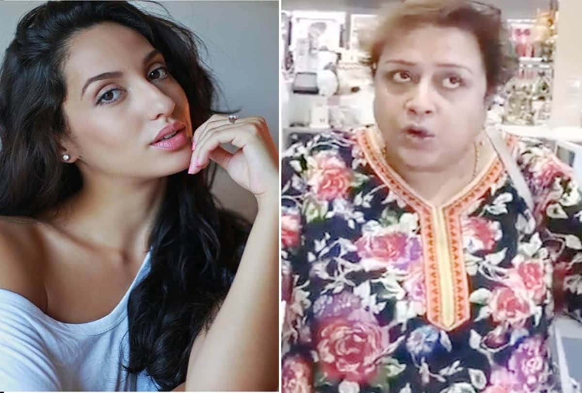 Aunty Telling Girls Deserve Rape Nora Fatehi Trolled For Correcting Her English