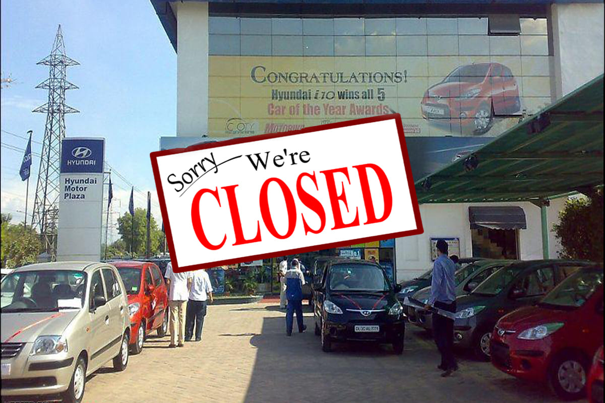 Car dealers have to shut down every week in the last two years