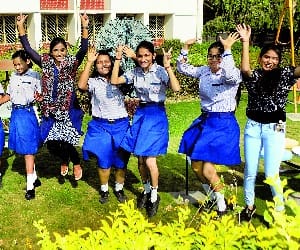 ojasvi touch the sky, make the district topper