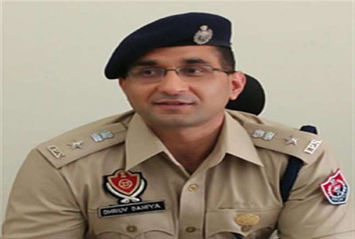SSP Dhruv Dahiya transferred in 6.65 crore missing case in Punjab