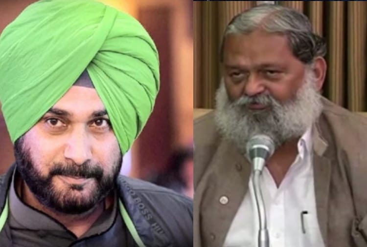 Lok sabha election 2019, Haryana's Minister Anil Vij targets on Navjot Sidhu