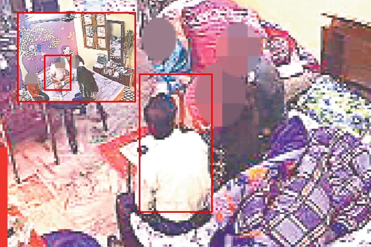 Meerut man misbehaving the name taking care with minor girls, caught In CCTV