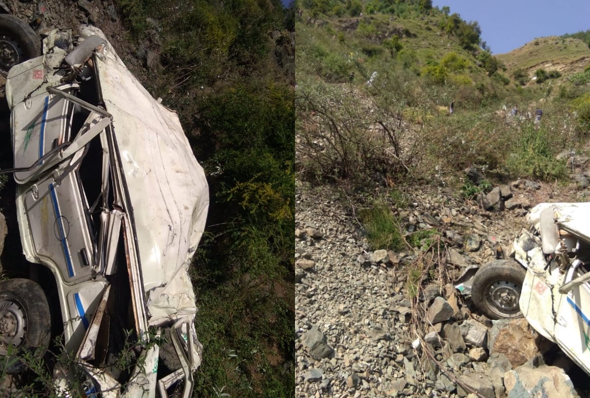 Six Killed as car Falls into gorge in Mandi Himachal Pradesh