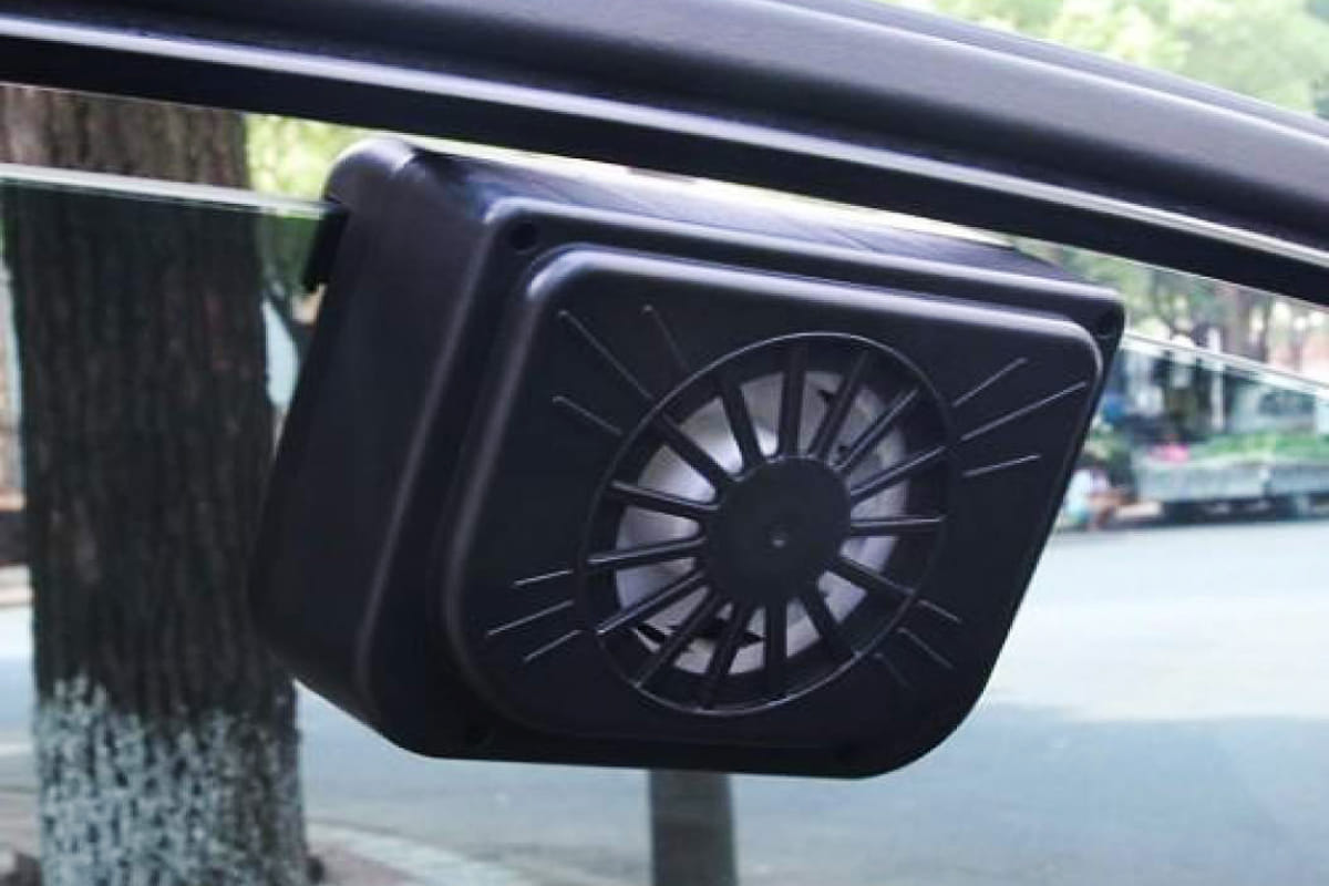 Auto Cool Solar Powered Ventilation Fan for car