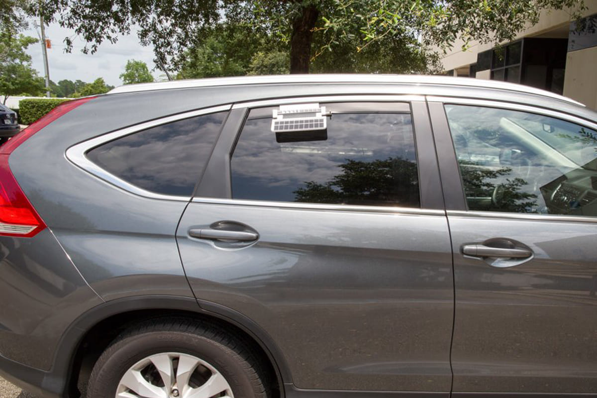 Auto Cool Solar Powered Ventilation Fan for car
