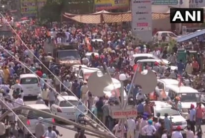 Lok sabha election 2019, BJP candidate Sunny Deol holds a roadshow in Gurdaspur