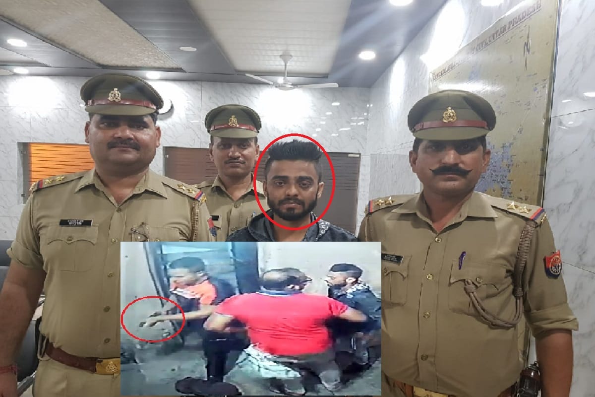 Meerut, murderous assault on a trader in Meerut and the accused escaped