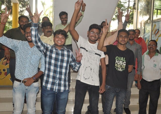 Abhishek district topper, Atif second place