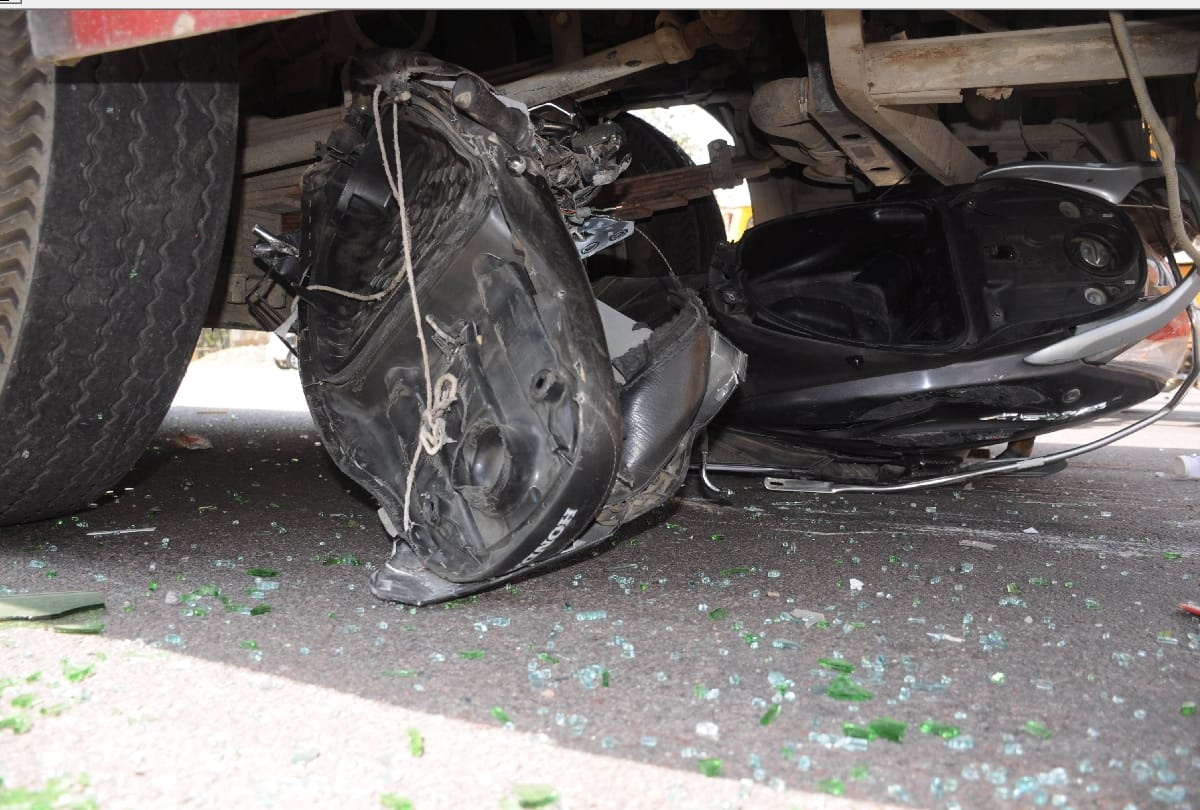 B.tech student died in an accident in lucknow