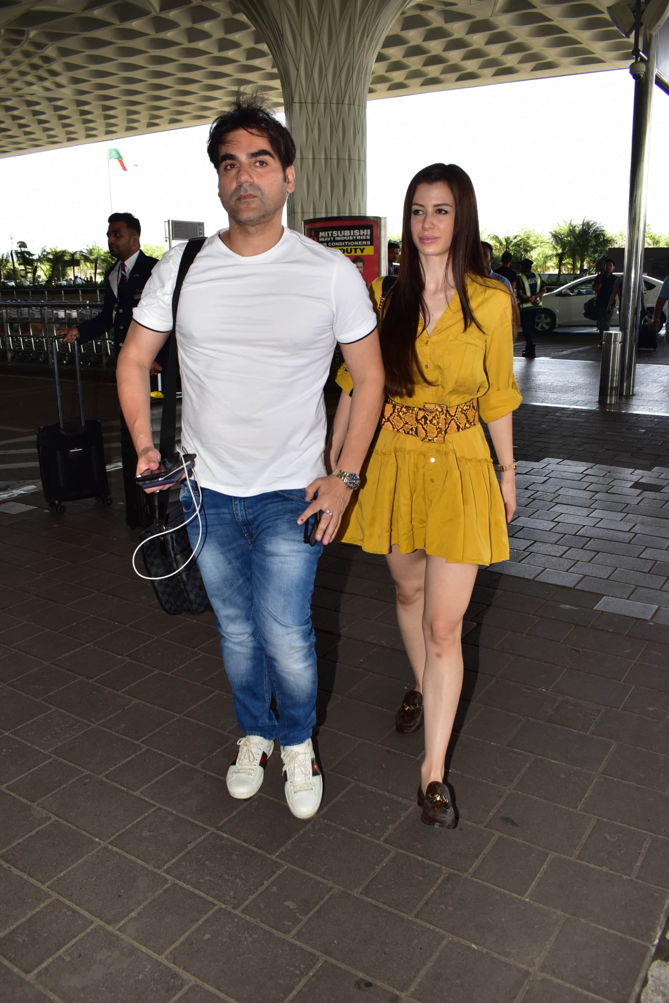 Arbaaz Khan says is upset when Giorgia Andriani is called his girlfriend or bae