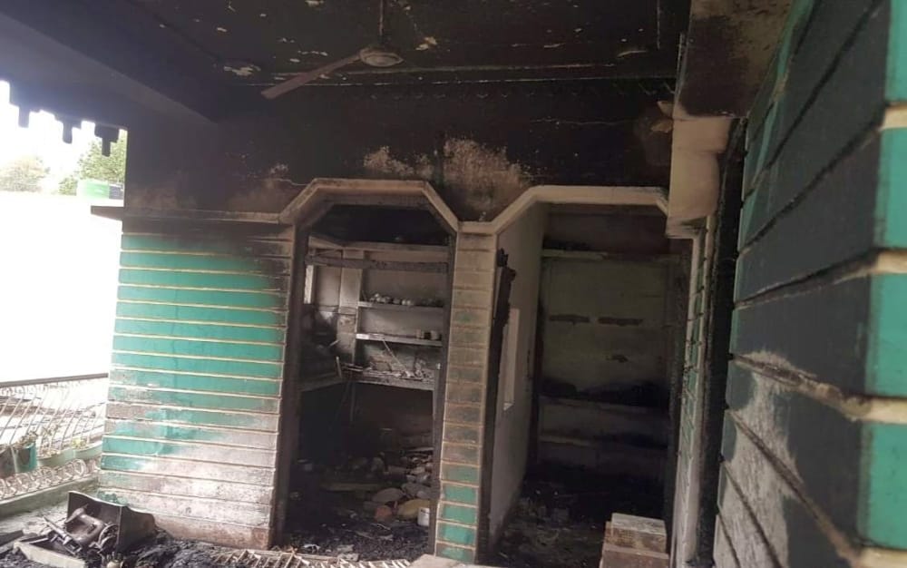 obscene video viral Accused house burned by crowd in pithoragarh
