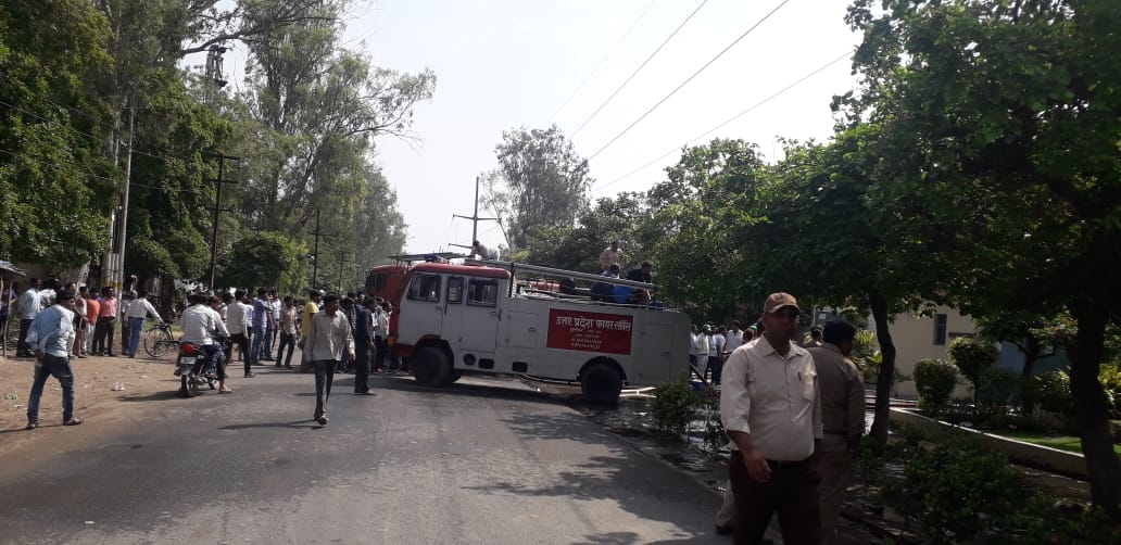 horrific fire in Ghaziabad's chemical factory, see frightening pictures